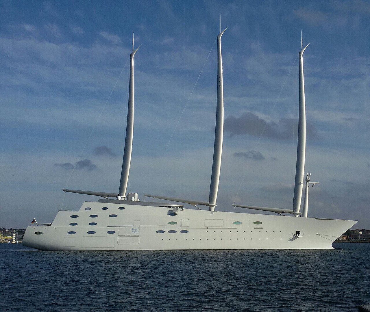 The World’s Most Unusual $500M Yacht Anchored in Trieste