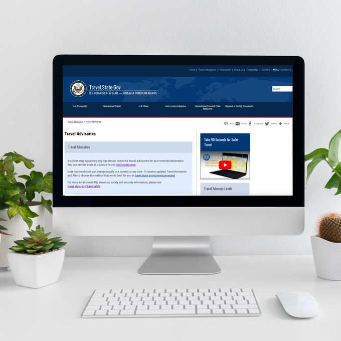 U.S. Travel Information and Resources at travel.state.gov